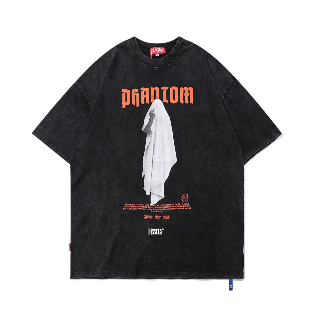 Loose T-Shirt Street Trendy Old Couple Style – Short Sleeve Top