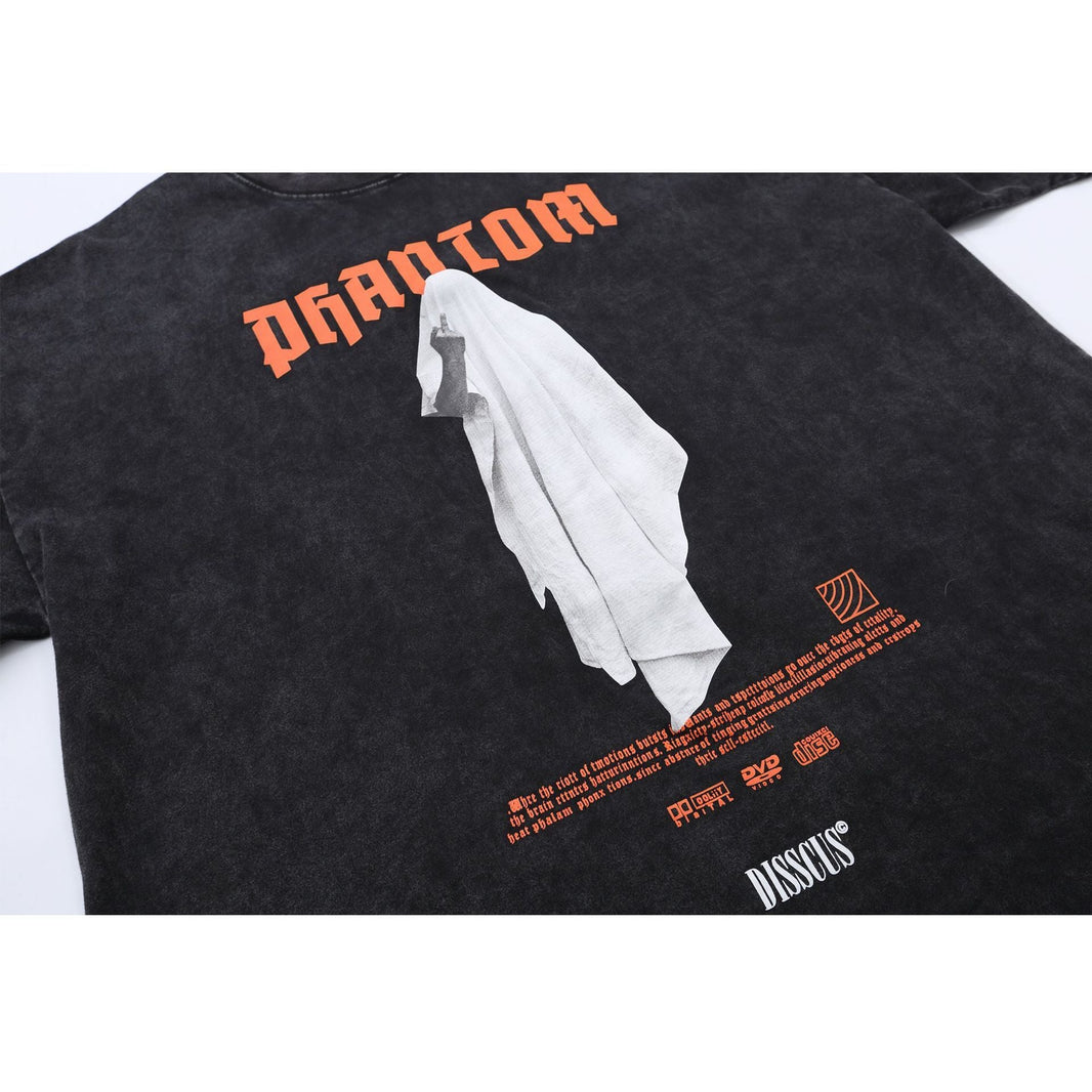 Loose T-Shirt Street Trendy Old Couple Style – Short Sleeve Top