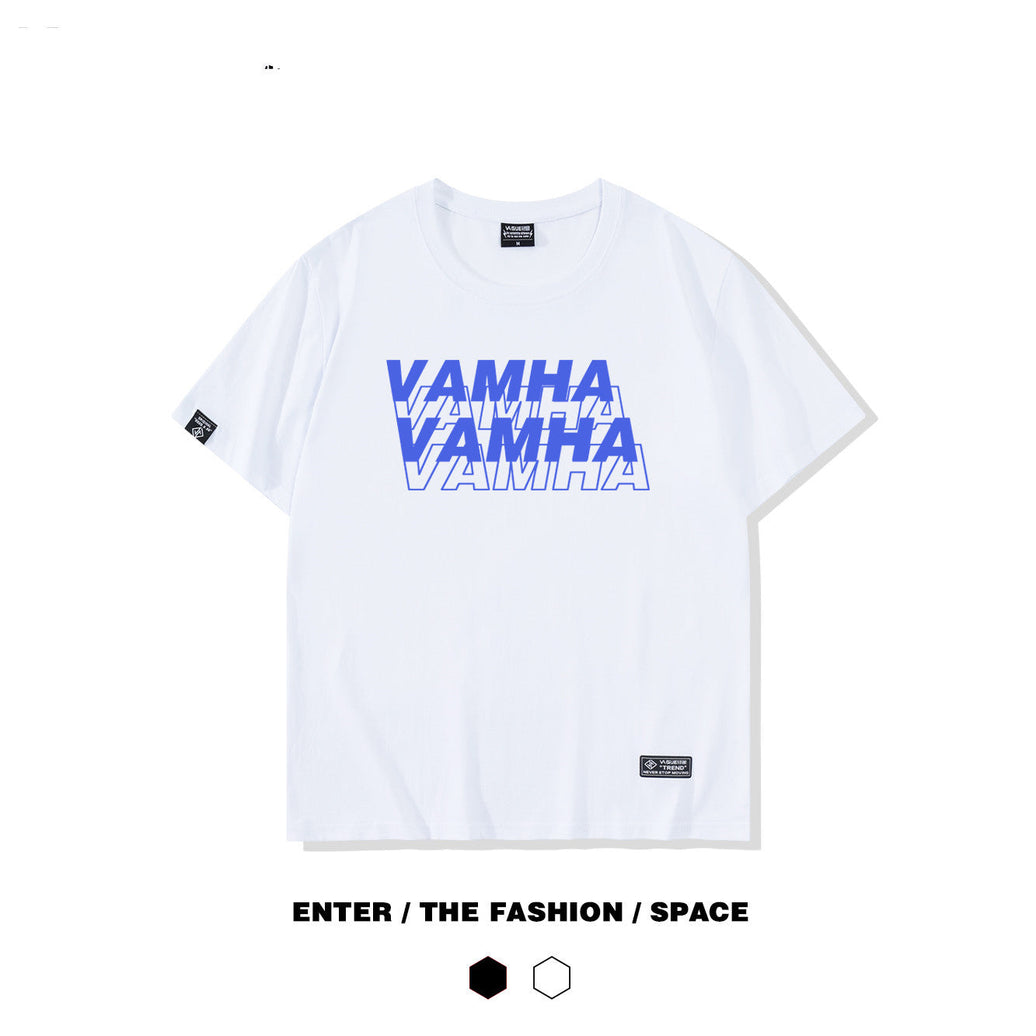 Ulzzang short sleeve cotton t-shirt for men and women in multiple colors summer fashion