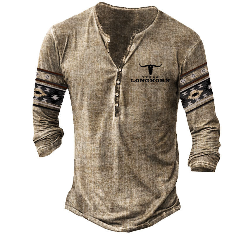 Digital Print Men's Streetwear Top – Trendy Sports Fashion Shirt