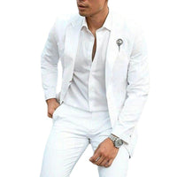 Men's Suit Suit Two-piece Groomsman Clothing