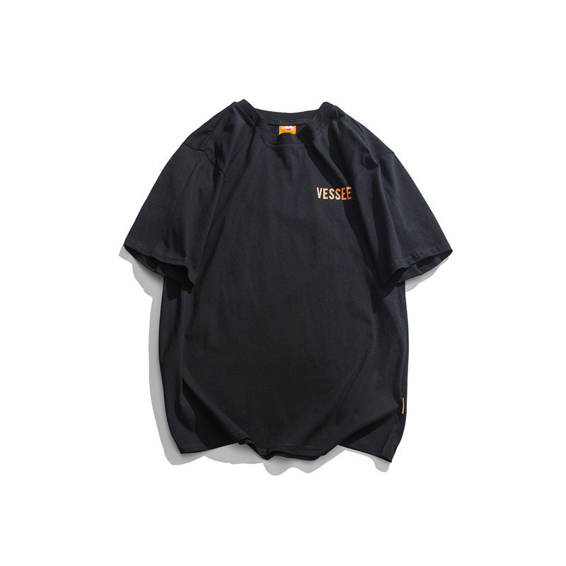 Japanese Hip Hop Streetwear T-Shirt – Bold Graphic Print Style