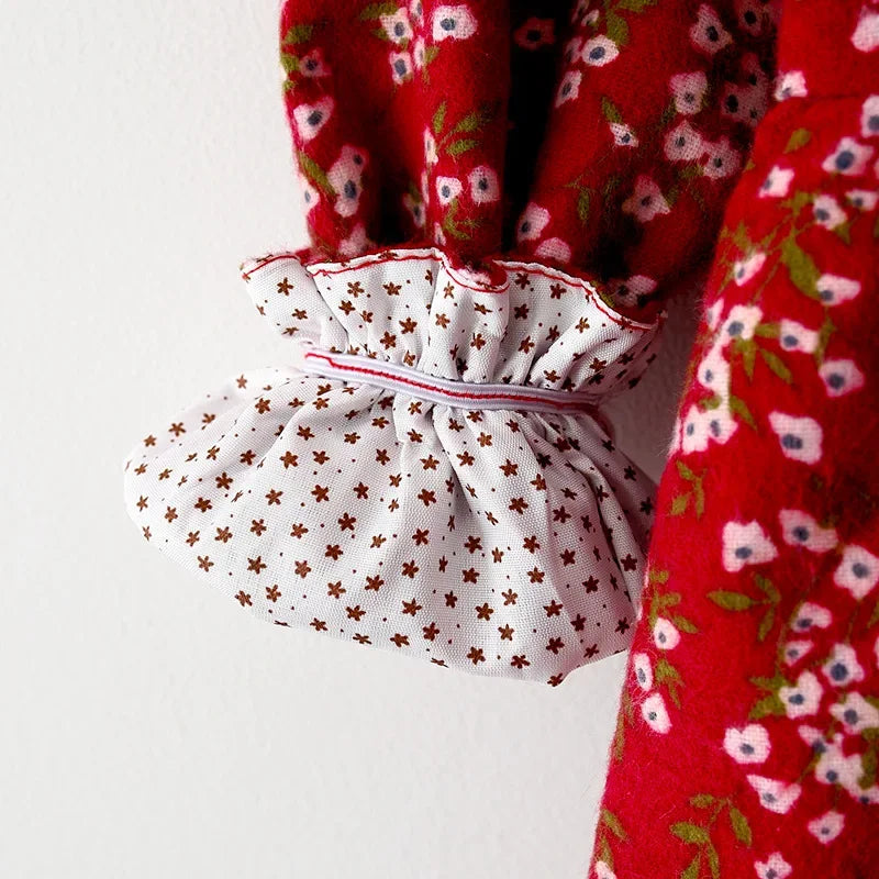 Children's Spring and Autumn Clothing Girls' Long sleeved Printed Dress Children's Princess Dress Baby Dress